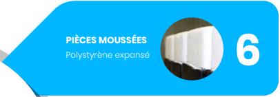 pièce plastique rotomoulée et moussée avec bille polystyrène